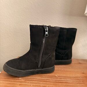 Black Toddler Boots